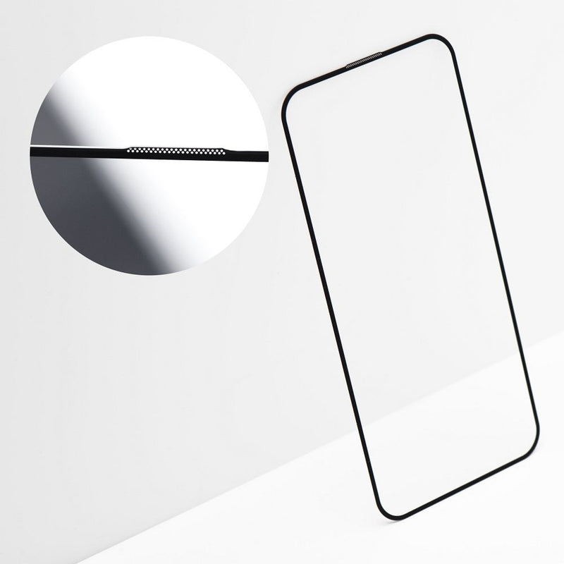 Schutzglas für Xiaomi Redmi 12 - 5D Panzerglas SW inkl. Montage in Schwarz