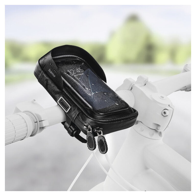 handy lenkertasche für e-bike Universale Smartphone-Lenkertasche in schwarz