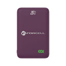 Die Forcell F-Energy SuperSlim F5K8 Powerbank mit 5000 mAh bietet eine schnelle Ladeleistung von bis zu 15W und unterstützt die MagSafe Technologie. Ihr schlankes Design und die Kompatibilität mit Geräten wie iPhone, AirPods und Apple Watch machen sie zum idealen Begleiter für unterwegs. Akku-Leistung trifft auf moderne Effizienz!