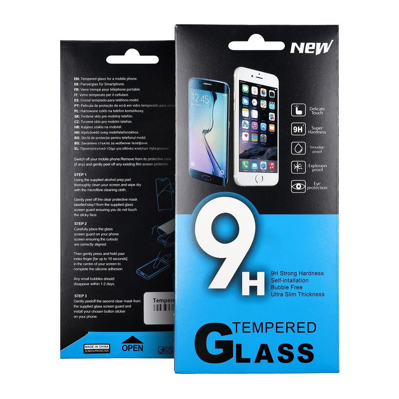 Das abgebildete Produkt ist ein 9H gehärtetes Schutzglas für das Apple iPhone 11/Xr, das robusten Schutz vor Kratzern und Stößen bietet. Die Montage wird als einfach und blasenfrei beschrieben, zusätzlich wird eine ultra-schlanke Dicke für ein empfindliches Touch-Erlebnis hervorgehoben.