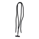 Die SWING (8mm) Phone Lanyard in elegantem Schwarz bietet eine praktische Lösung, um dein Smartphone stilvoll und sicher zu tragen. Mit einer Länge von 165 cm (maximal 82,5 cm in der Schlaufe) ist sie verstellbar und ermöglicht eine bequeme Nutzung am Hals oder auf der Schulter. Ideal für den täglichen Gebrauch!