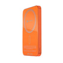 Powerbank zu MagSafe Forcell F-Energy SuperSlim F5K8 QC4.0 PD3.0 15W 5000 mAh orange