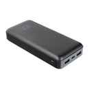 Die Blue Star Powerbank W2015 bietet eine beeindruckende Kapazität von 20.000 mAh und eine Ausgangsleistung von 2,1 A. Mit zwei USB-A und einem USB-C Anschluss ist sie ideal für die gleichzeitige Ladung mehrerer Geräte. Ihr schlankes Design und die hohe Effizienz machen sie zum perfekten Begleiter für unterwegs.