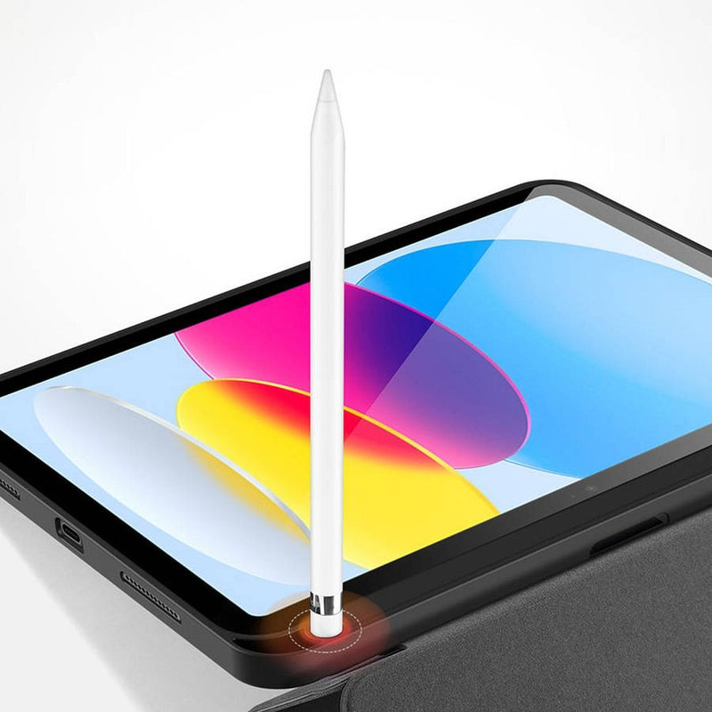 Kaufen Sie die Dux Ducis Domo Hülle für das iPad 10.9 2022. Perfekter Schutz, elegantes Design & Stifthalter. Ideal für Business und Freizeit. Schützt effektiv vor Kratzern und Stößen.