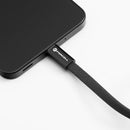 USB-C auf USB-C Kabel, 120 cm, flach: Ideal für moderne Smartphones. Unterstützt Power Delivery, Quick Charge™ 4.0 für schnelles Laden. Flexibles Design vermeidet Verknoten, perfekt für Reisen. Kompatibel mit Android Auto™, Apple CarPlay®. Jetzt in verschiedenen Farben erhältlich!