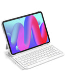 Inateck Super-leichte Tastatur-Hülle für iPad Air 11-Zoll (M3/M2, 2025/2024), iPad Air 10,9-Zoll (5/4), iPad 10. Gen, iPad Pro 11-Zoll (4/3/2/1), schwarz, deutsch