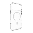 MagEasy iPhone 17 Pro Max MagSafe Clear Case - weißer Magsafe-Ring