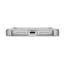 MagEasy iPhone 17 Pro Max MagSafe Clear Case - weißer Magsafe-Ring