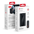 Die Forcell F-Energy Energo P20K2 Powerbank bietet eine Kapazität von 20.000 mAh und ermöglicht das schnelle Laden mit QC3.0 und PD 3A bei 22,5W. Mit ihrem integrierten LCD-Bildschirm zeigt sie den aktuellen Ladezustand an. Dank der USB-C und USB-A Anschlüsse können bis zu vier Geräte gleichzeitig aufgeladen werden. Ideal für unterwegs!