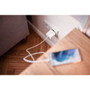 Forcell F-Energy USB C QC4.0 PD 3A 45W TFK-TC-45WPD ist ein leistungsstarker Wandladegerät mit bis zu 45 Watt. Es unterstützt die Power Delivery-Technologie für schnelles Laden. Ideal für Geräte mit USB-C-Anschluss, bietet es eine effiziente und schnelle Ladeerfahrung.