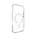 MagEasy iPhone 17 Pro MagSafe Clear Case - weißer Magsafe-Ring