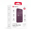 Die Forcell F-Energy SuperSlim F5K8 Powerbank mit 5000 mAh bietet eine schnelle Ladeleistung von bis zu 15W und unterstützt die MagSafe Technologie. Ihr schlankes Design und die Kompatibilität mit Geräten wie iPhone, AirPods und Apple Watch machen sie zum idealen Begleiter für unterwegs. Akku-Leistung trifft auf moderne Effizienz!