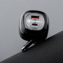 Forcell F-Energy Alu Autoladegerät: Der leistungsstarke Dual USB Reiselader bietet Super Fast Charging 2.0, Power Delivery, Quick Charge 4.0 und USB-C-Kabel für effizientes Laden. Ideal für unterwegs!