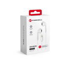 Entdecken Sie die Welt des kristallklaren Sounds mit den Forcell Lightning Earphones. Die perfekte Wahl für Ihr Apple iPhone, bieten diese weißen In-Ear-Kopfhörer eine mühelose Verbindung über den 8-Pin Lightning-Anschluss. Mit ihrer eleganten Verpackung und dem neuen Box-Design sind sie das ideale Accessoire für Musikliebhaber, die Wert auf Qualität und Stil legen. Genießen Sie kabelgebundene Klarheit und komfortable Anruffunktionen direkt aus der Box.
