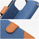 Das Apple iPhone 17 Pro Max Jeans Book bietet stilvollen Schutz mit Denim-Finish und integriertem Kartenhalter. Sicher und praktisch - ideal für den Alltag!