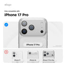 Elago MagSafe Silikon Case für iPhone 17 Pro - Schwarz