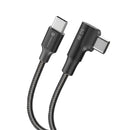 Das Forcell F-Energy USB-C zu USB-C Kabel bietet eine lange Lebensdauer und hohe Leistung mit einer Belastbarkeit von 60W. Mit Quick Charge 4.0 und PD 3A ermöglicht es schnelles Laden und Datenübertragung. Der flexible 90-Grad-Anschluss sorgt für eine einfache Handhabung und verringert Kabelbruch. Ideal für alle kompatiblen Geräte!