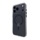 MagEasy iPhone 17 Pro Max MagSafe Clear Case - schwarzer Magsafe-Ring