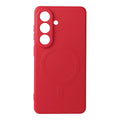 **Samsung Galaxy S26 Silicone Mag Cover**: Optimaler Schutz & MagSafe-kompatibel! Unsere robuste Hülle schützt Ihr Gerät vor Stößen/Kratzern & unterstützt induktives Laden. Perfekte Passform & Qualität.