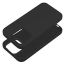 Eleganz trifft auf Schutz: Die schwarze Schutzhülle für das Apple iPhone 14 Pro umschließt das Smartphone nahtlos und bietet zuverlässigen Schutz vor Stößen und Kratzern, ohne dabei auf Stil zu verzichten.