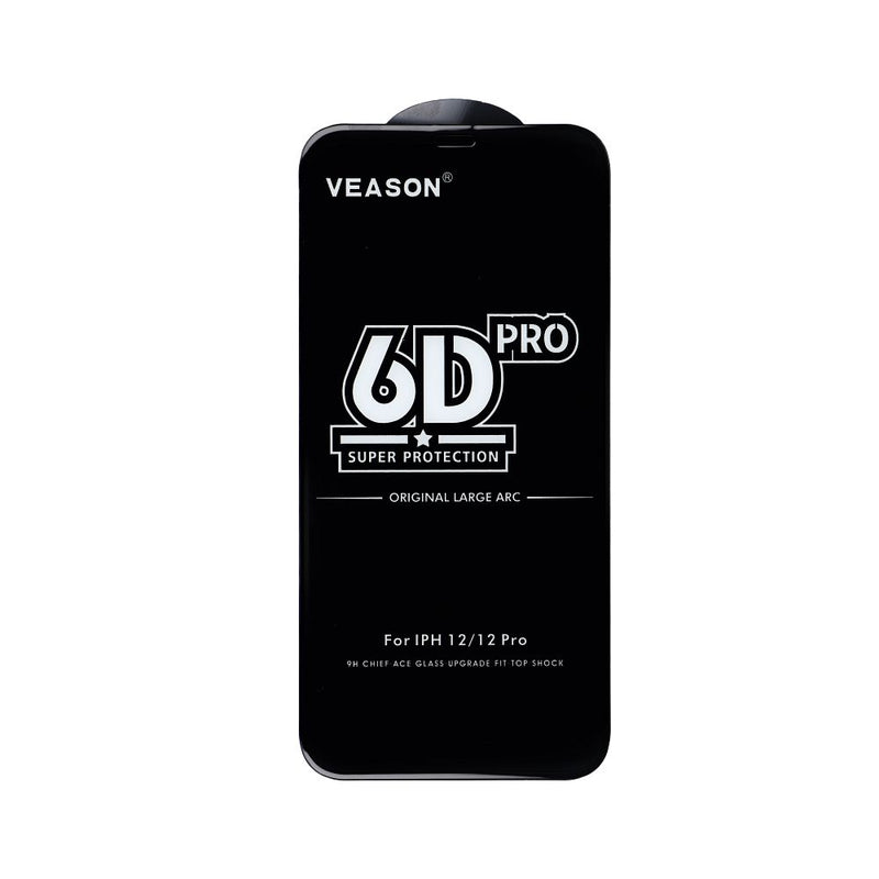 Upgrade your Samsung Galaxy A35/A55 with the ultimate screen protection. The VEASON 6D Tempered Glass offers a robust shield with 9H hardness, safeguarding your device's display from scratches and impacts. The sleek black frame complements your phone, ensuring full coverage and a seamless fit. Installation is a breeze with the included guide. Keep your screen pristine with VEASON's 6D Panzerglas.