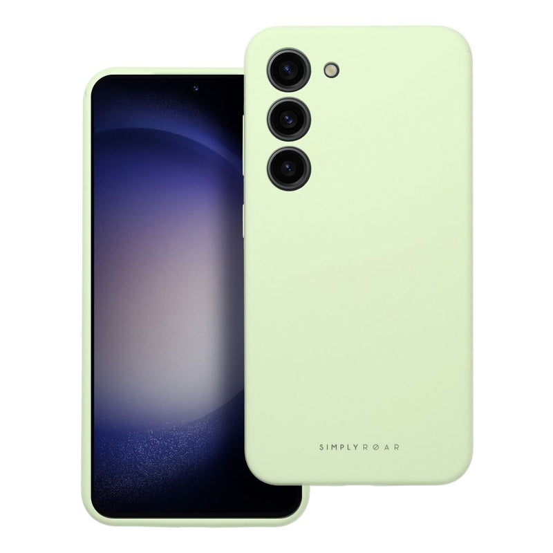 Kaufen Sie die Roar Cloud Skin Silikonhülle für Ihr Samsung Galaxy S24! Perfekter Schutz und Komfort, drahtloses Laden möglich. Stil und Sicherheit für Ihr Smartphone.