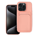Schützen Sie Ihr Apple iPhone 15 Pro stilvoll mit der Card Silikonhülle. Perfekt für alltägliche Anforderungen, vereint sie Schutz und Kartenfach in einem eleganten Design. Ideal für Nutzer, die Funktionalität ohne sperrige Geldbörse suchen.