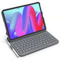 Inateck Super-leichte Tastatur-Hülle für iPad Air 11-Zoll (M3/M2, 2025/2024), iPad Air 10,9-Zoll (5/4), iPad 10. Gen, iPad Pro 11-Zoll (4/3/2/1), schwarz, deutsch
