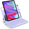 Inateck Super-leichte Tastatur-Hülle für iPad Air 11-Zoll (M3/M2, 2025/2024), iPad Air 10,9-Zoll (5/4), iPad 10. Gen, iPad Pro 11-Zoll (4/3/2/1), schwarz, deutsch