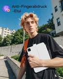 Inateck Super-leichte Tastatur-Hülle für iPad Air 11-Zoll (M3/M2, 2025/2024), iPad Air 10,9-Zoll (5/4), iPad 10. Gen, iPad Pro 11-Zoll (4/3/2/1), schwarz, deutsch