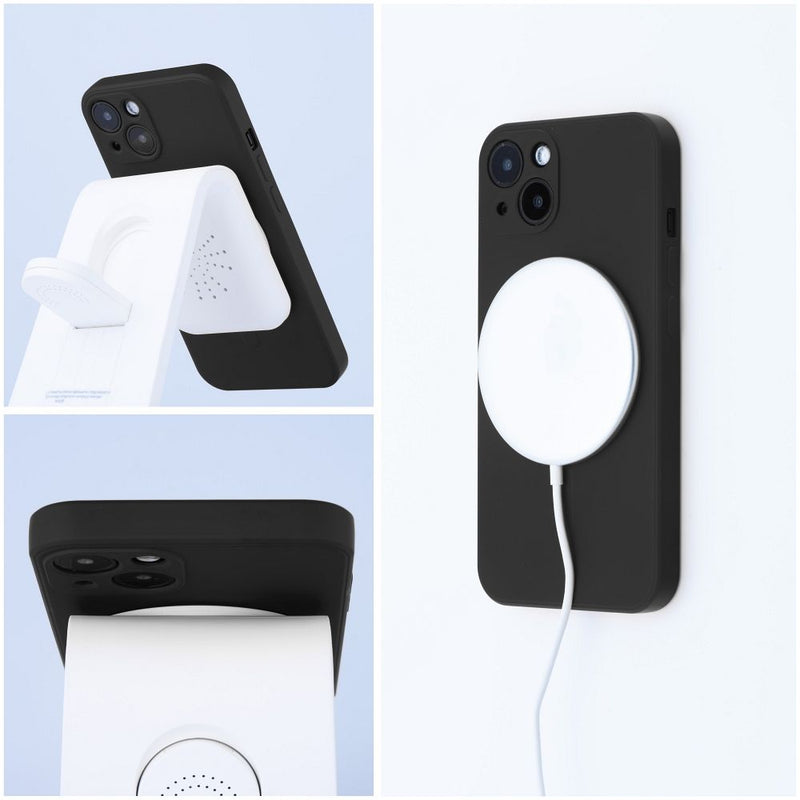 Optimieren Sie den Schutz Ihres Apple iPhone 17 Pro mit der Silicone Mag Cover (großes Loch) Schutzhülle. Perfekt kompatibel mit MagSafe, ermöglicht einfaches induktives Laden und bewahrt das Design Ihres Geräts.