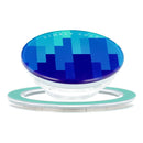 Entdecken Sie den stylischen Roar Acrylic Pop Tok in leuchtenden Blau- und Grüntönen, ein modisches Accessoire, das Ihrem Smartphone nicht nur zusätzlichen Halt verleiht, sondern es auch mit einem Hauch von Farbe zum Erlebnis macht.