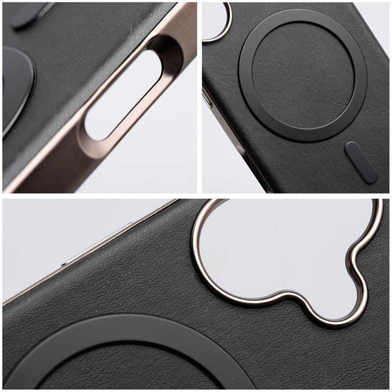 Schützen Sie Ihr Apple iPhone 14 stilvoll mit dem Gentleman Mag Cover! Perfekt für MagSafe, bietet robusten Schutz und ein elegantes Design aus öko-freundlichem PU-Leder. Ideal für stilbewusste iPhone-Nutzer.