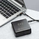 Entdecken Sie das Forcell 6-in-1-Reiseladegerät – Ihr perfekter Begleiter für jede Reise. Mit integrierter Powerbank, kabelloser Ladetechnologie und Multi-Stecker-Optionen (EU, UK, US) lädt es bis zu vier Geräte gleichzeitig. Mehr Komfort unterwegs!