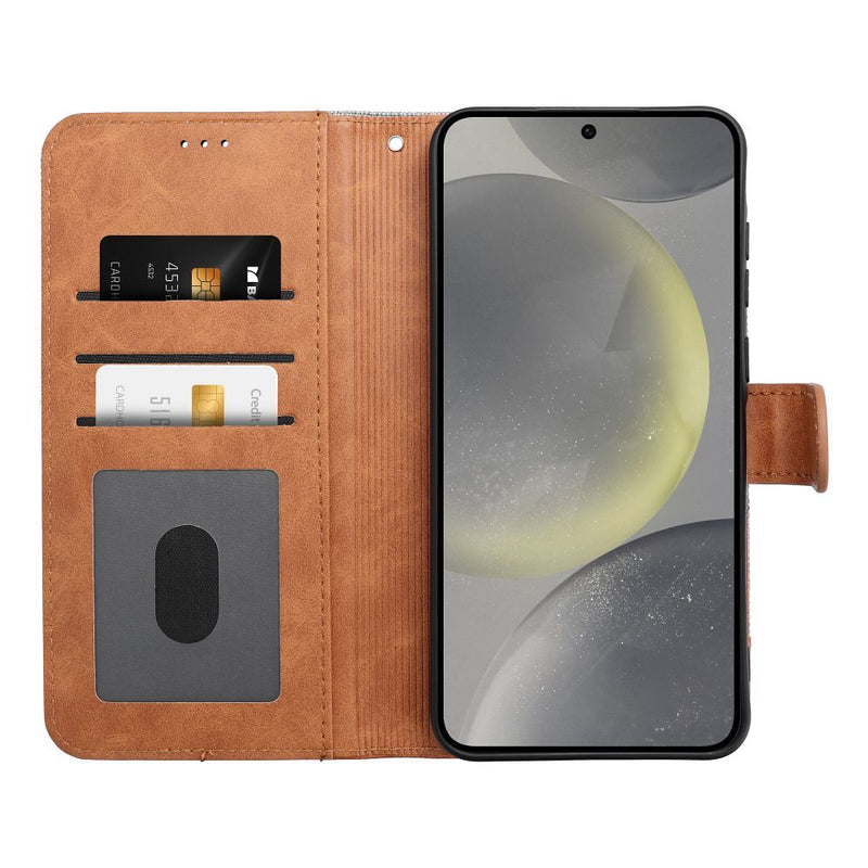 Schützen Sie Ihr Samsung Galaxy S25 Ultra stilvoll mit dem Jeans Book: Funktionale Hülle aus Denim mit Kartenfächern und robustem Verschluss für maximalen Schutz und Trend-Design. Ideal für stilbewusste Nutzer!