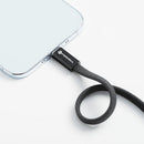 USB-C auf USB-C Kabel, 120 cm, flach: Ideal für moderne Smartphones. Unterstützt Power Delivery, Quick Charge™ 4.0 für schnelles Laden. Flexibles Design vermeidet Verknoten, perfekt für Reisen. Kompatibel mit Android Auto™, Apple CarPlay®. Jetzt in verschiedenen Farben erhältlich!