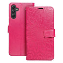 Die pinke Handytasche für das Samsung Galaxy A54 kombiniert stilvolles Design mit optimalem Schutz. Mit ihrer einzigartigen Prägung und einem sicheren Verschluss bietet sie nicht nur eine praktische Aufbewahrung, sondern auch einen modischen Akzent für dein Smartphone. Ideal für alle, die Farbe und Funktionalität schätzen!