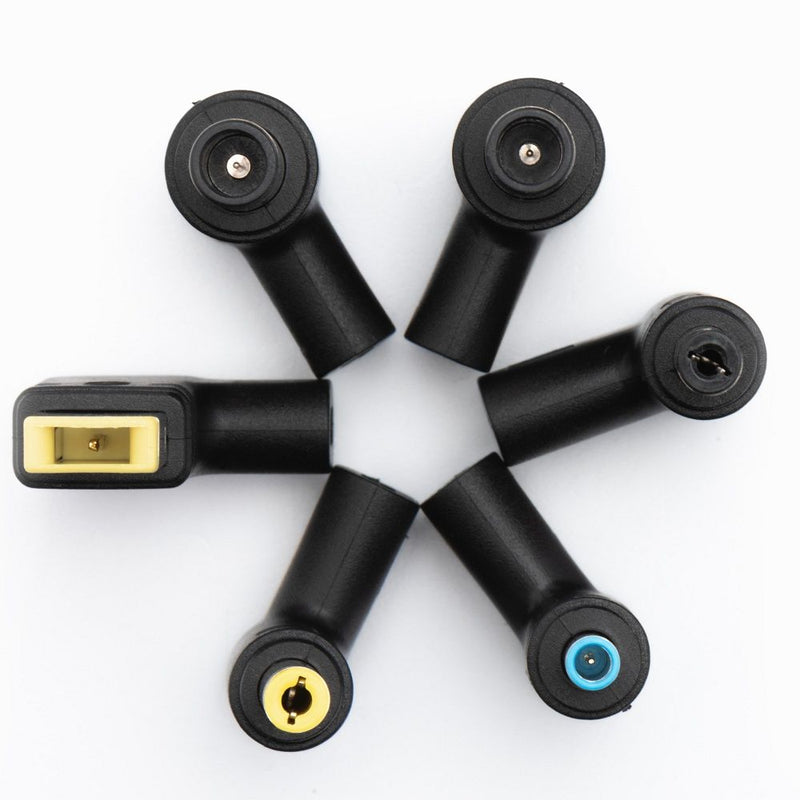 Universal-Laptop-Ladegerät 65 W (6 Adapter) – schwarz