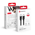 Kaufen Sie das USB Type-C to Type-C Kabel 3m schwarz für schnelles Laden und sichere Datenübertragung. Perfekt für moderne Smartphones und Laptops, unterstützt Quick Charge 4.0 und Power Delivery bis 60W. Ideal für Büro oder zuhause!