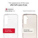 Schütze dein Samsung Galaxy A35 5G mit einer transparenten Handytasche von FORCELL, die auch nach monatelangem Gebrauch klar bleibt. Kein Vergilben dank UV-Schutz – Dein Smartphone sieht immer aus wie neu!