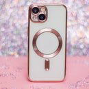 Die elegante rosa Schutzhülle für das Apple iPhone 17 Pro bietet nicht nur einen stylischen Look, sondern auch optimalen Schutz. Mit ihrer präzisen Passform und der integrierten MagSafe-Technologie ist sie perfekt für die sichere Nutzung des neuesten iPhones.