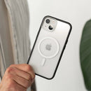 Woodcessories Clear Case MagSafe Schwarz für iPhone 14
