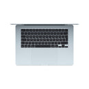 MacBook Air 15 Zoll mit M4 Chip, 10-Core CPU und 10-Core GPU, 16GB, 256GB SSD, himmelblau
