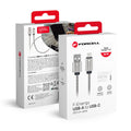 **Robustes 2m USB A zu Typ C 66W Kabel** – Schnelles Laden & Datenübertragung! Ideal für Smartphones/Tablets. Langlebig, flexibel, sicher. CE/RoHS zertifiziert. Ideal für Unterwegs.