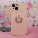 Schutzhülle für das Apple iPhone 12 in zartem Rosa. Diese elegante und funktionale Hülle bietet optimalen Schutz und einen stylischen Look. Mit integriertem Ringhalter für zusätzliche Sicherheit beim Gebrauch. Ideal für modebewusste Nutzer!