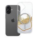 Die elegante goldene Schutzhülle für das Apple iPhone 17 kombiniert stilvolles Design mit effektivem Schutz. Sie bietet einen durchsichtigen Look mit funkelnden Akzenten und sorgt dafür, dass Ihr Smartphone nicht nur gut aussieht, sondern auch vor Stößen und Kratzern geschützt ist. Ideal für alle, die ihr iPhone 17 stilvoll und sicher aufbewahren möchten.