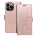 MEZZO Holster für iPhone 13 Pro: Stil & Schutz perfekt kombiniert. Spezielle Presstechnik für langlebiges Design. Integrierte Taschen für Karten und Geld. Eleganz und Funktionalität vereint.