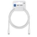 Das USB-C Kabel von Blue Star bietet eine Länge von 1 Meter und unterstützt eine Leistung von bis zu 60W bei einer Stromstärke von 3A. Ideal für schnelle Datenübertragungen und effizientes Laden von Geräten.