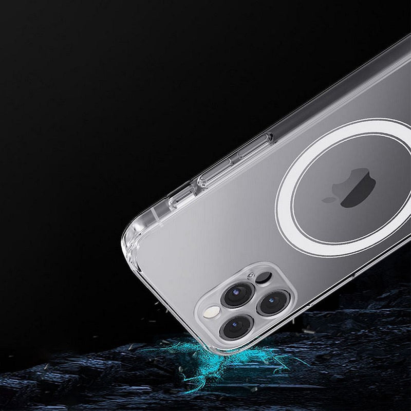 Schützen Sie Ihr iPhone 13 Pro mit dem Clear Mag Cover! Dieses Case kombiniert Stoßfestigkeit mit MagSafe-Technologie und transparentem Design, das die Ästhetik bewahrt. Langlebig, effizient und stilvoll – optimal für Ihr iPhone 13 Pro.