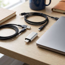**Blue Star USB-C auf Lightning Adapter: Nahtlose Konnektivität**

Erleben Sie müheloses Aufladen und Synchronisieren Ihrer Apple-Geräte mit dem Blue Star USB-C auf Lightning Adapter. Ideal für iPhones und iPads, verbindet er USB-C mit Lightning. Hochgeschwindigkeitsdatentransfer garantiert.